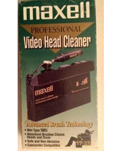 Maxell VCR Pro Head Cleaner (Wet Type)
