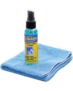 CCS-502-Screen Cleaning Kit - Spray and Microfiber Cloth