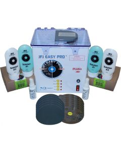 JFJ Easy Pro Universal CD/DVD Blu-Ray Repair Machine 110V with Extra Supply Kit (Up to 250 Repairs)